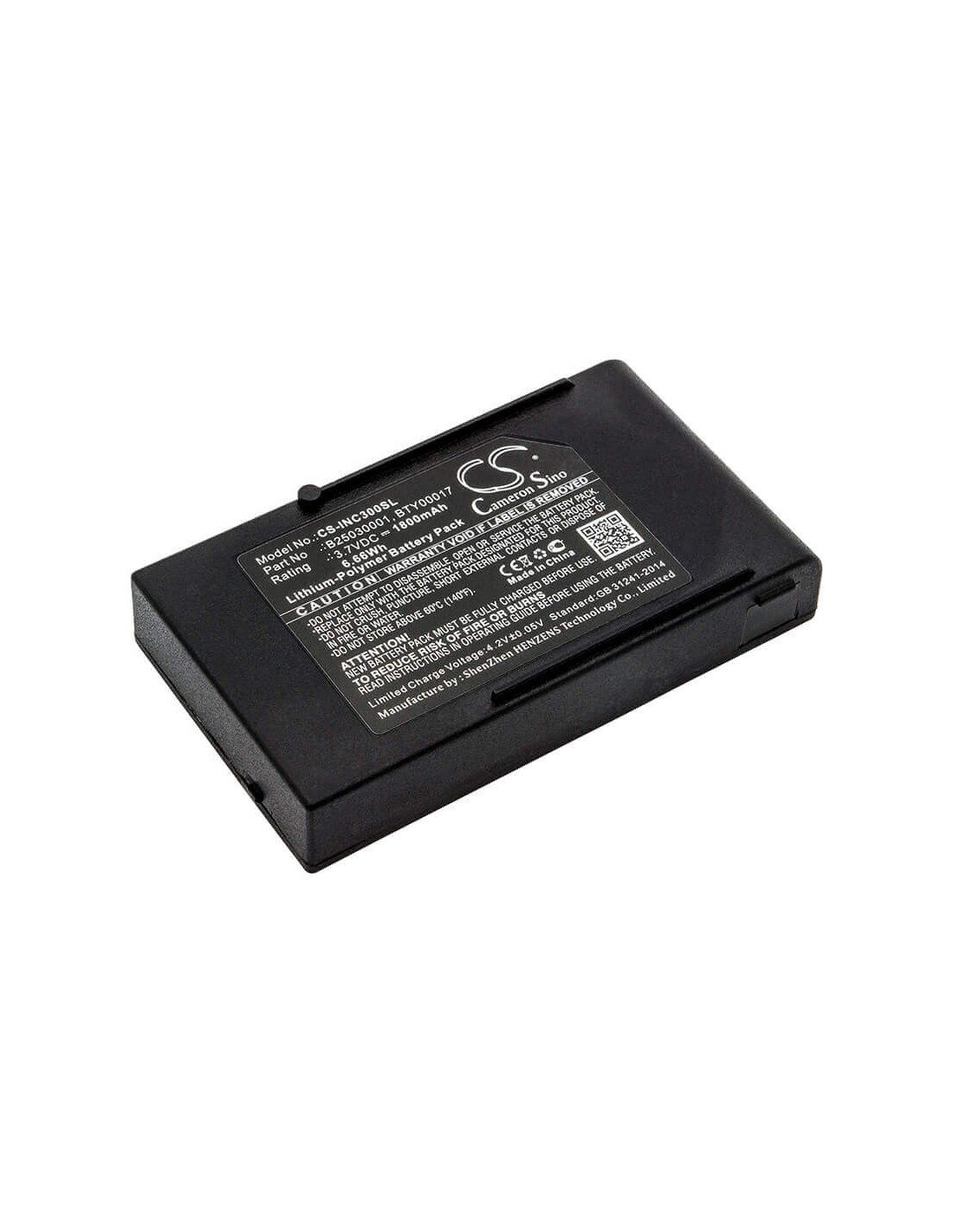 Battery for Ingenico, Db Cox3 3.7V, 1800mAh - 1.00Wh