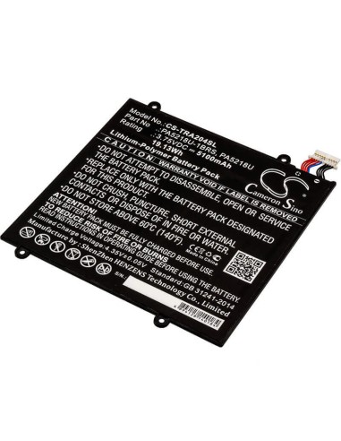 Battery for Toshiba, Excite A204, Excite A204 At10-b 3.75V, 5100mAh - 16.28Wh