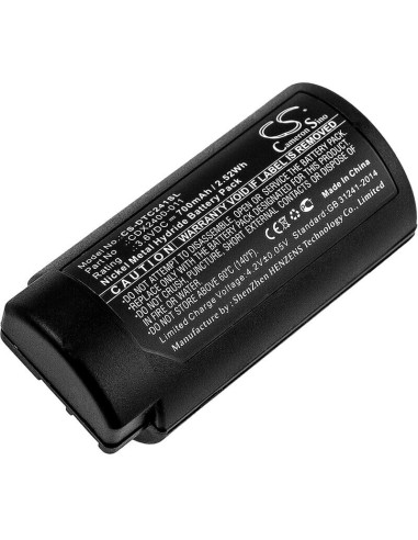 Battery for Cordex, Toughpix I, Toughpix Ii Trident, Tp2410xp 3.6V, 700mAh - 65.12Wh