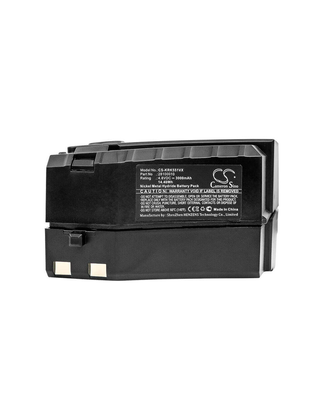 Battery for Karcher, 1.258-505.0, 12585050, 1258-5050 4.8V, 3000mAh - 0.33Wh