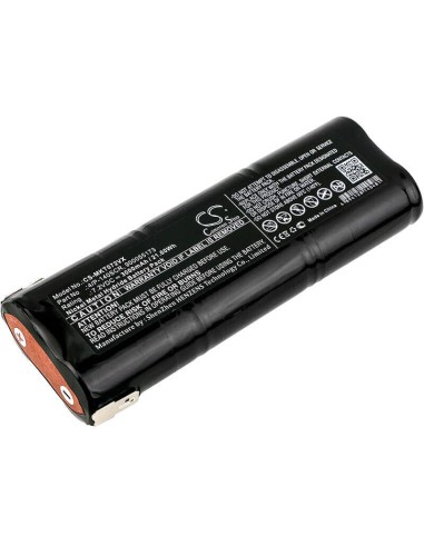 Battery for Makita, 4072d, 4072dw 7.2V, 3000mAh - 14.40Wh