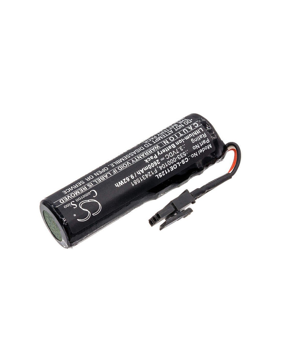 Battery for Logitech, S-00122, S00151, Ue Kora Boom 3.7V, 2600mAh - 9.62Wh