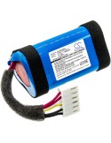 Battery for Jbl, Charge 4, Charge 4blk 3.7V, 10200mAh - 37.74Wh