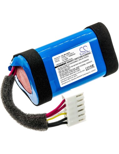 Battery for Jbl, Charge 4, Charge 4blk 3.7V, 10200mAh - 37.74Wh