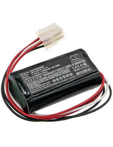 Battery for Verifone, Pca169-001-01, Pca169-404-01-a 7.4V, 3400mAh - 25.16Wh