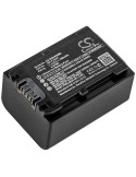 Battery for Sony, Fdr-ax33, Fdr-ax40 7.3V, 900mAh - 6.57Wh