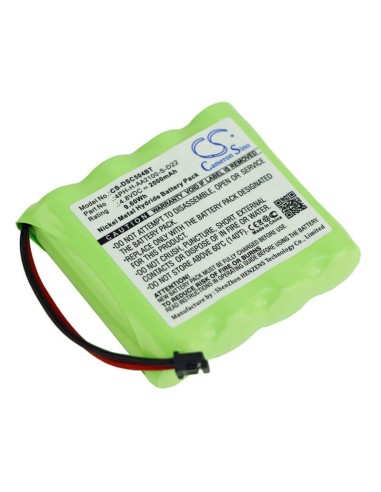 Battery for Dsc, Ws4920he Wireless Repeater, Wtk5504 Wireless Keypad 4.8V, 2000mAh - 9.60Wh