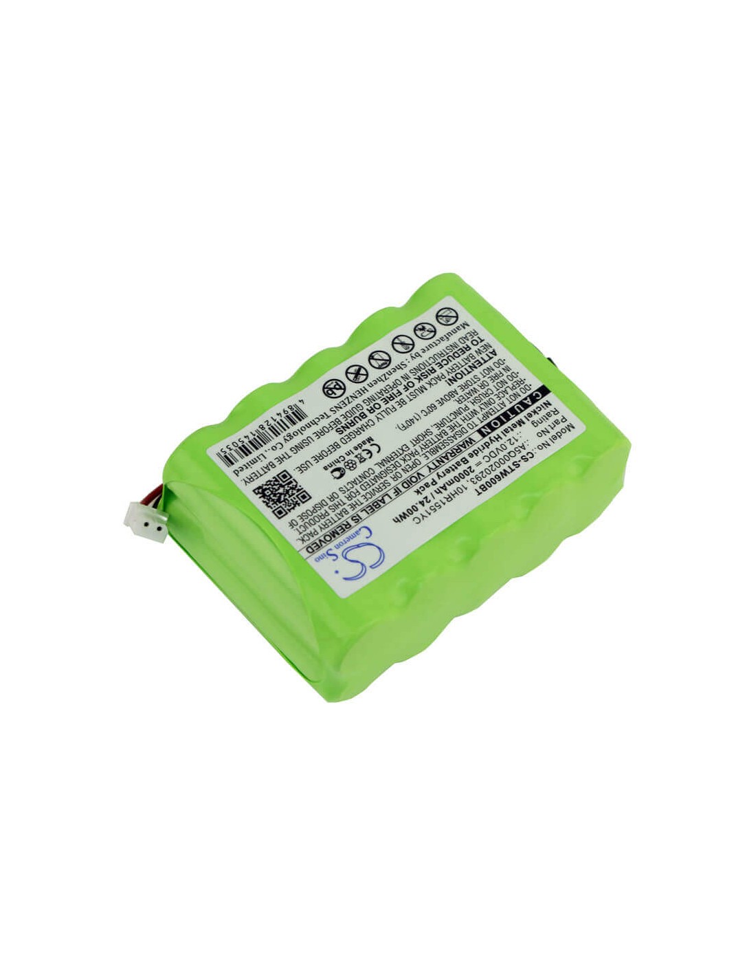 Battery for Siemens, Sintony Ic60-w-10, Zentrale Ic60 12V, 2000mAh - 24.00Wh