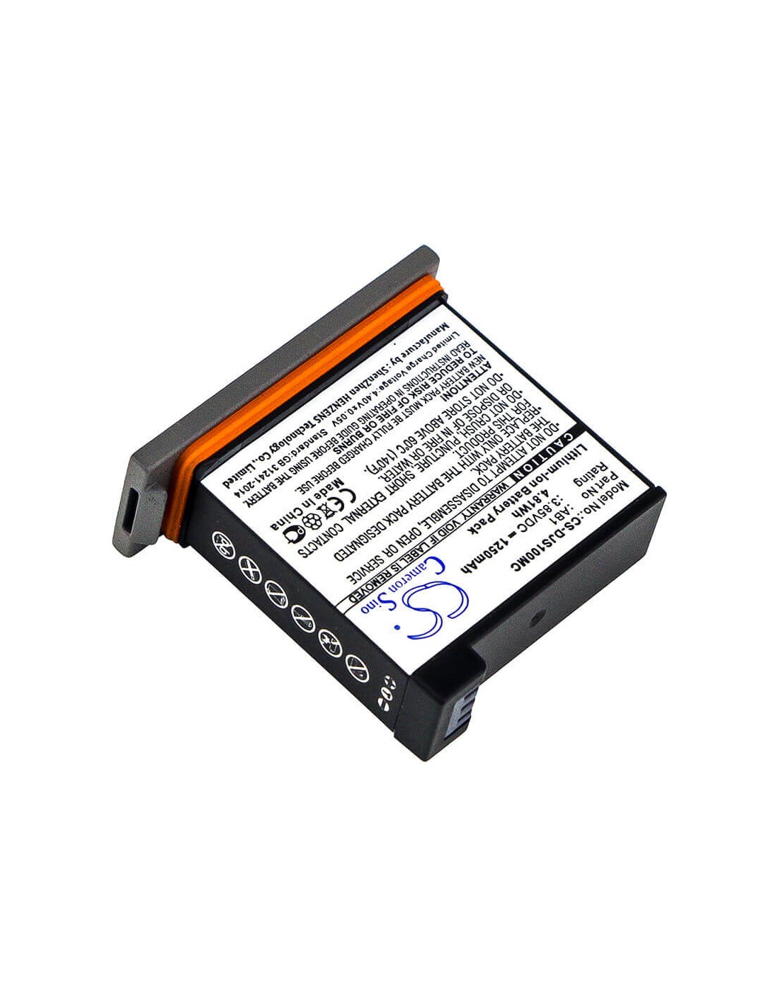 Battery for Dji, Osmo Action, 3.85V, 1250mAh - 4.81Wh