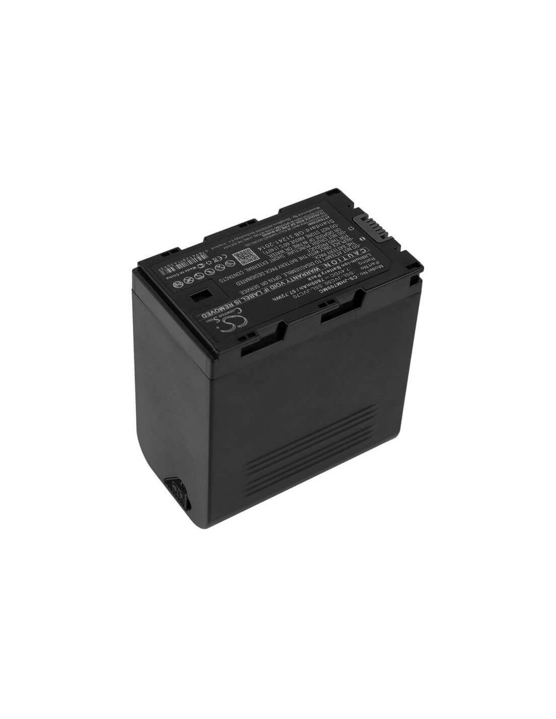 Battery for Jvc, Gy-hm200, Gy-hm200e 7.4V, 7800mAh - 57.72Wh