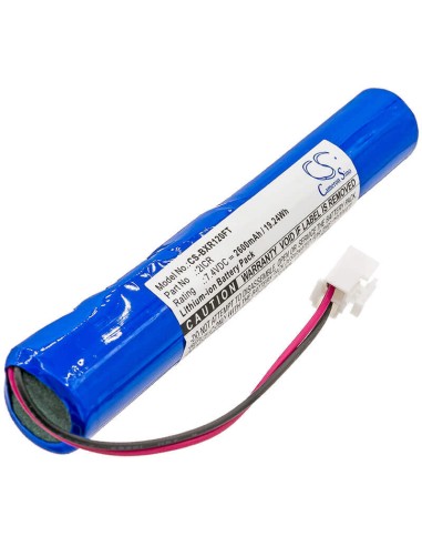 Battery for Bayco, Slr-2120, 7.4V, 2600mAh - 19.24Wh