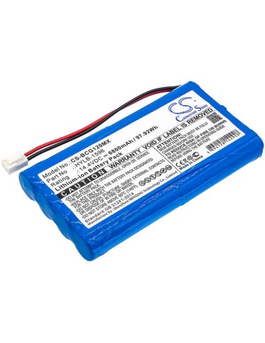 Battery for Biocare, Ie12, Ie12a 14.4V, 6800mAh - 97.92Wh