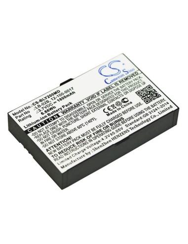 Battery for Biolicht, Anyyiew A2, Bolate 3.7V, 1800mAh - 6.66Wh