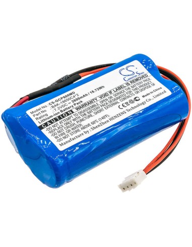 Battery for G-care, Sp-800, 7.2V, 2600mAh - 18.72Wh