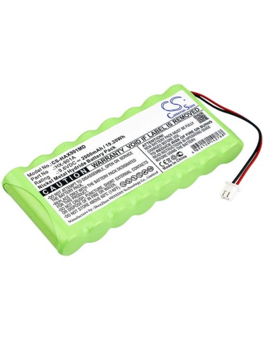 Battery for Huaxi, Hx-901a, 9.6V, 2000mAh - 19.20Wh