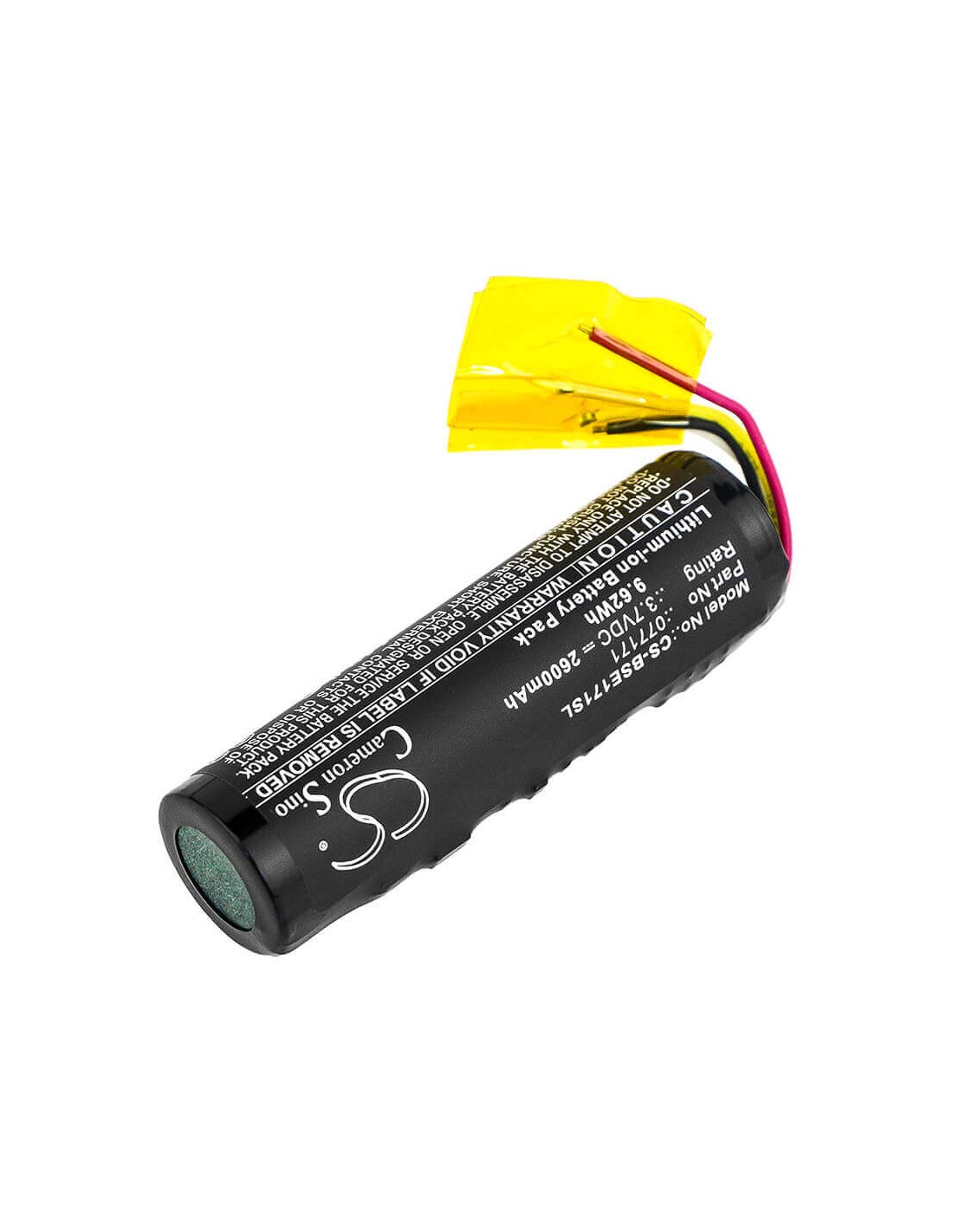 Battery for Bose, 423816, Soundlink Micro 3.7V, 2600mAh - 9.62Wh