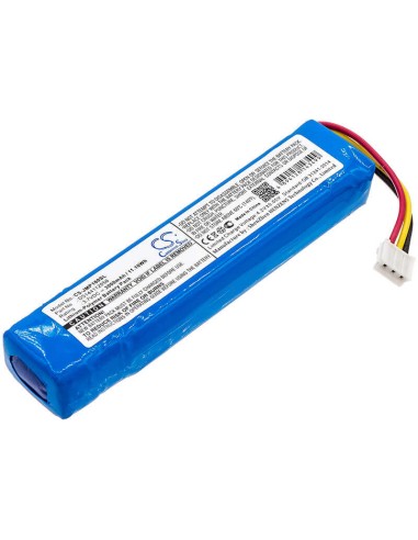 Battery for Jbl, Pulse 1, 3.7V, 3000mAh - 11.10Wh