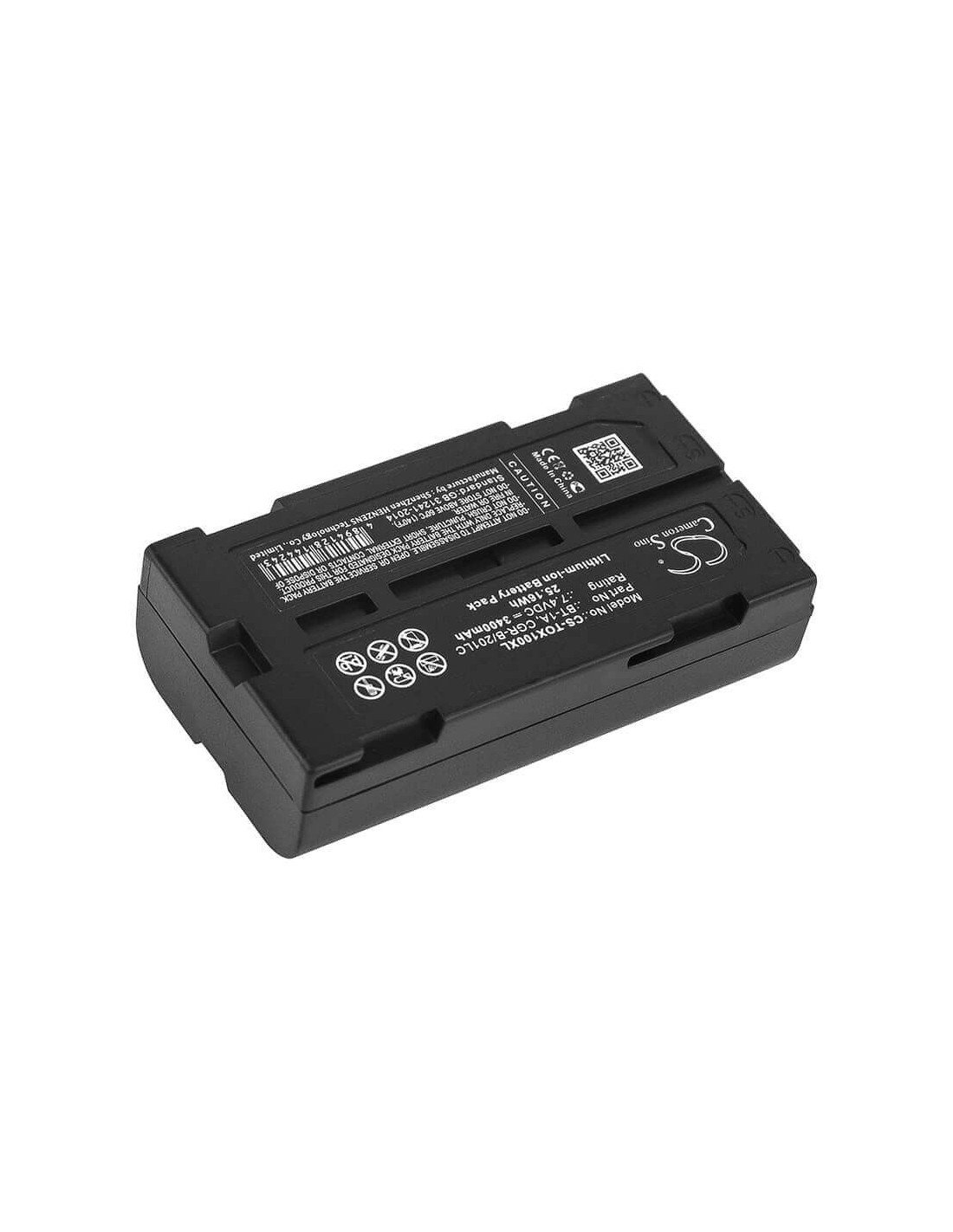 Battery for Topcon, Gp-sx1, Sx-1 7.4V, 3400mAh - 25.16Wh