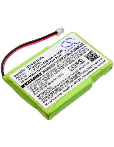 Battery for Agfeo, Dect 20, Vodafone, Phonefax 2395 3.6V, 400mAh - 1.44Wh
