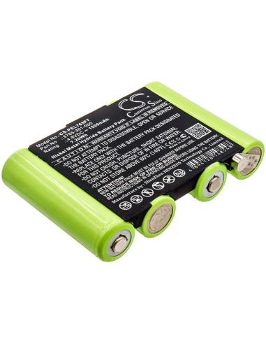 Battery for Peli, 3715z0 Led Atex 2015, 3760z0, 3765 4.8V, 1500mAh - 7.20Wh