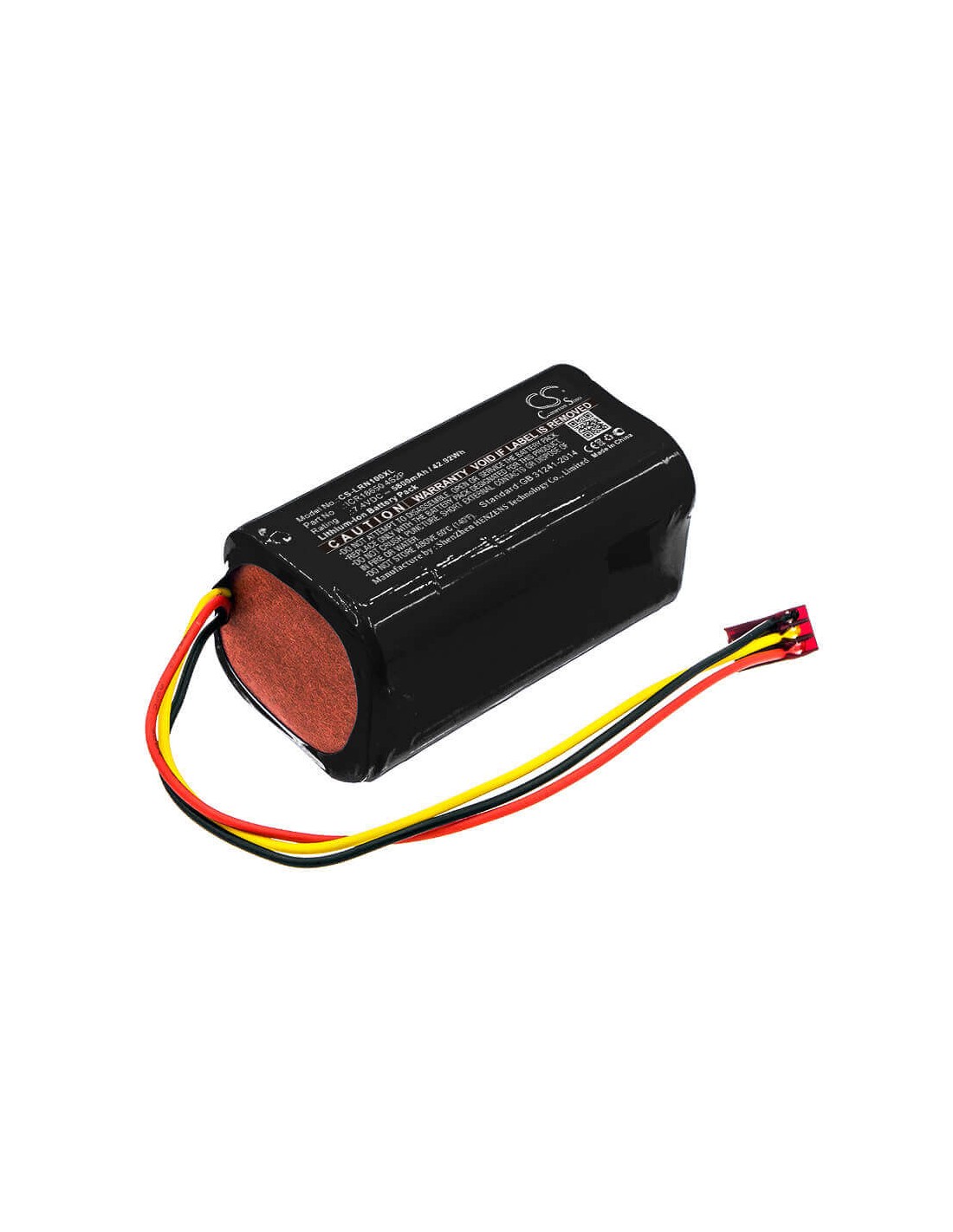 Battery for Lazer Runner, Compatible 6800 Mah 4 Cell Li-ion Battery Pack 7.4V, 5800mAh - 42.92Wh
