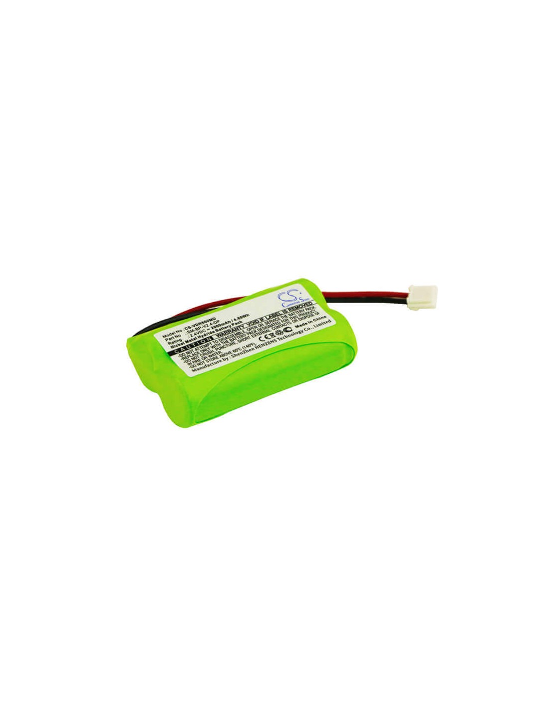 Battery for Vdw, Raypex 6 2.4V, 2000mAh - 4.80Wh
