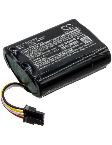 Battery for Physio-control, 1150-000018, Lifepak 20 Code, Lifepak 20 Code Management Module 11.1V, 3400mAh - 37.74Wh