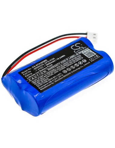 Battery for Natus, Algo 3, Algo 3i, Audiometer Algo 3 7.4V, 2600mAh - 19.24Wh