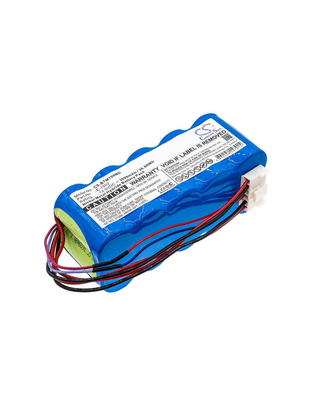 Battery for Biwater, Aqua Monitor 12V, 3000mAh - 36.00Wh