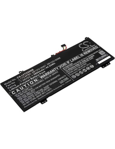 Battery for Lenovo, Air 14, Flex 6-14, Flex 6-14ikb 7.68V, 5800mAh - 44.54Wh
