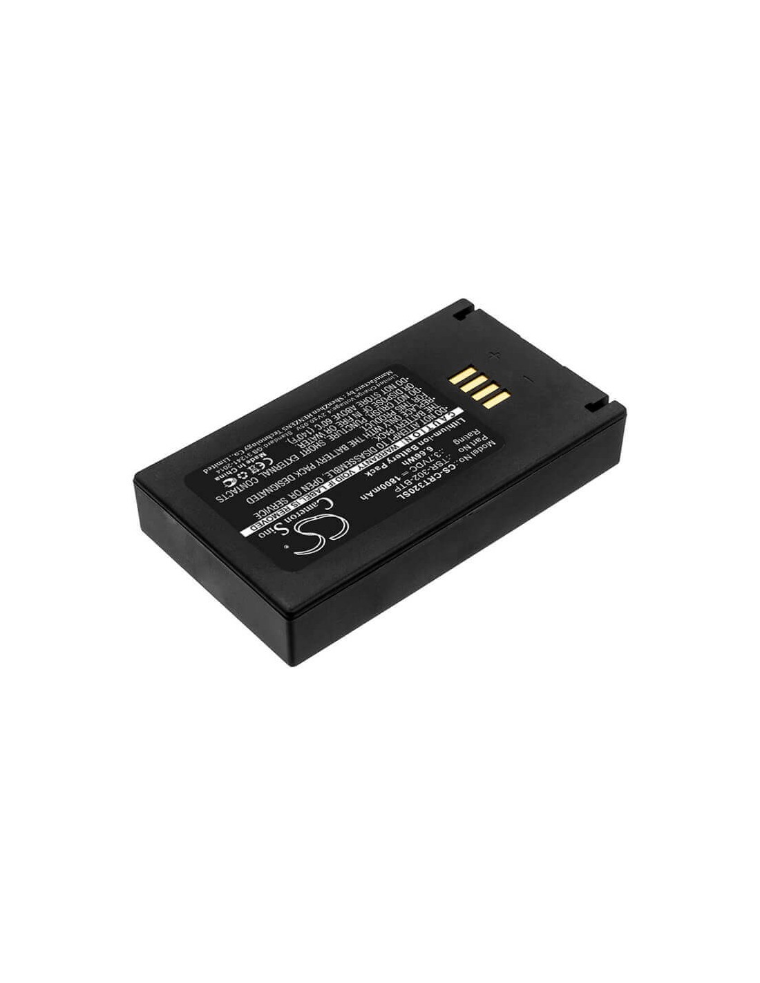Battery for Crestron, Tsr-302, Tsr-302 Handheld Touch Screen Remote, 3.7V, 1800mAh - 6.66Wh