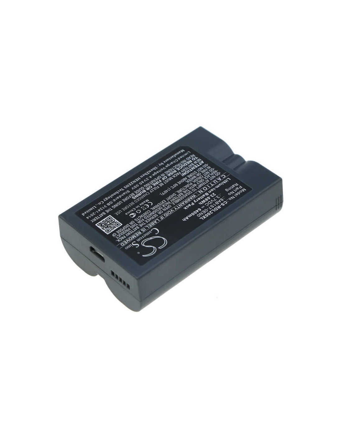 Battery for Ring, 8vr1s7, Spotlight Cam, Video Doorbell 2 3.7V, 6400mAh - 23.68Wh