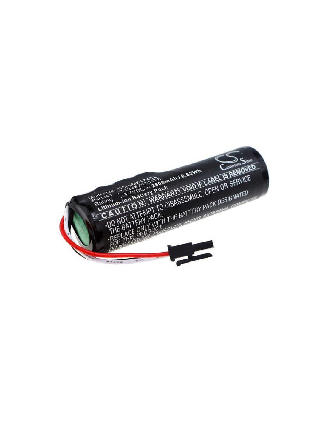 Battery for Logitech, 1749lz0psas8, 884-000741, 984-000967 3.7V, 2600mAh - 9.62Wh