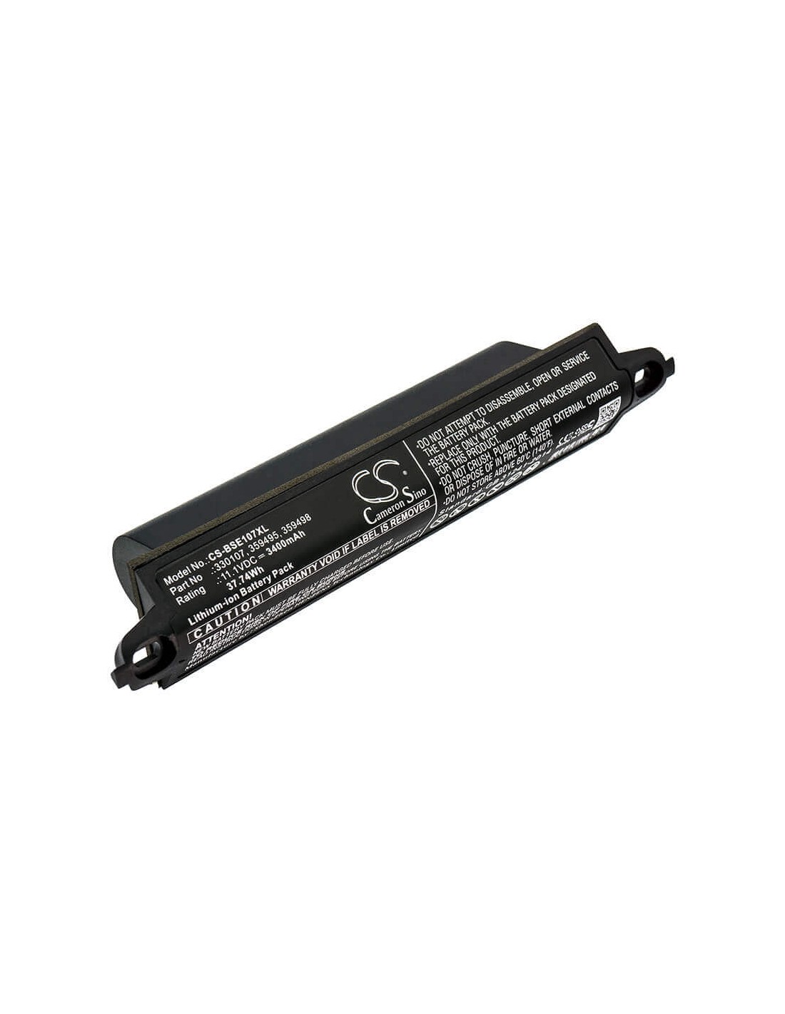 Battery for Bose, 404600, Soundlink, Soundlink 2 11.1V, 3400mAh - 37.74Wh