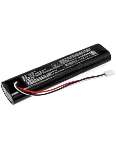 Battery for Trilithic, 860 Dspi Cable Meter, 860dsp, 860dsp Analyzer 7.2V, 2500mAh - 18.00Wh