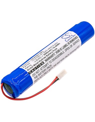Battery for Inficon, D-tek Select Refrigerant Leak Detector 712-202-g1 3.6V, 3000mAh - 10.80Wh