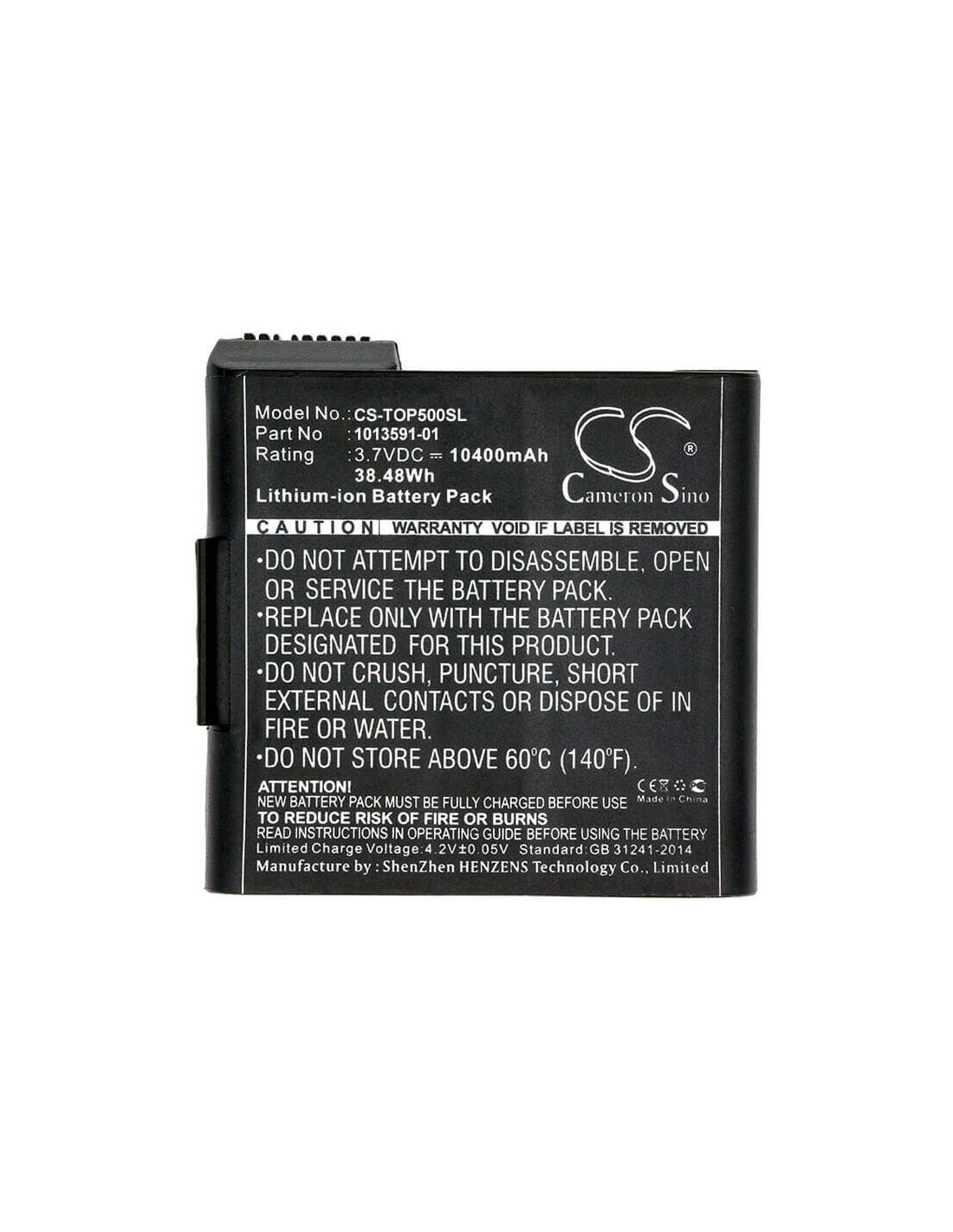 Battery for Carlson, Rt3, Sokkia, Shc-5000 3.7V, 10400mAh - 38.48Wh