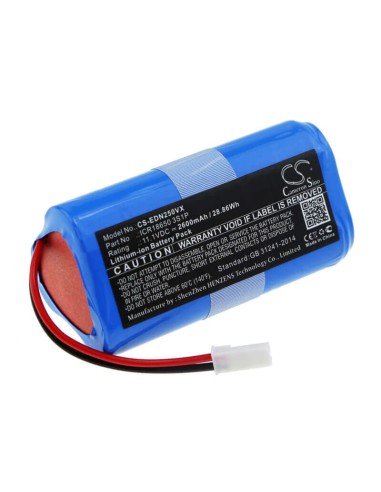 Battery for Ecovacs, Cen250, Ml009, V700 11.1V, 2600mAh - 28.86Wh