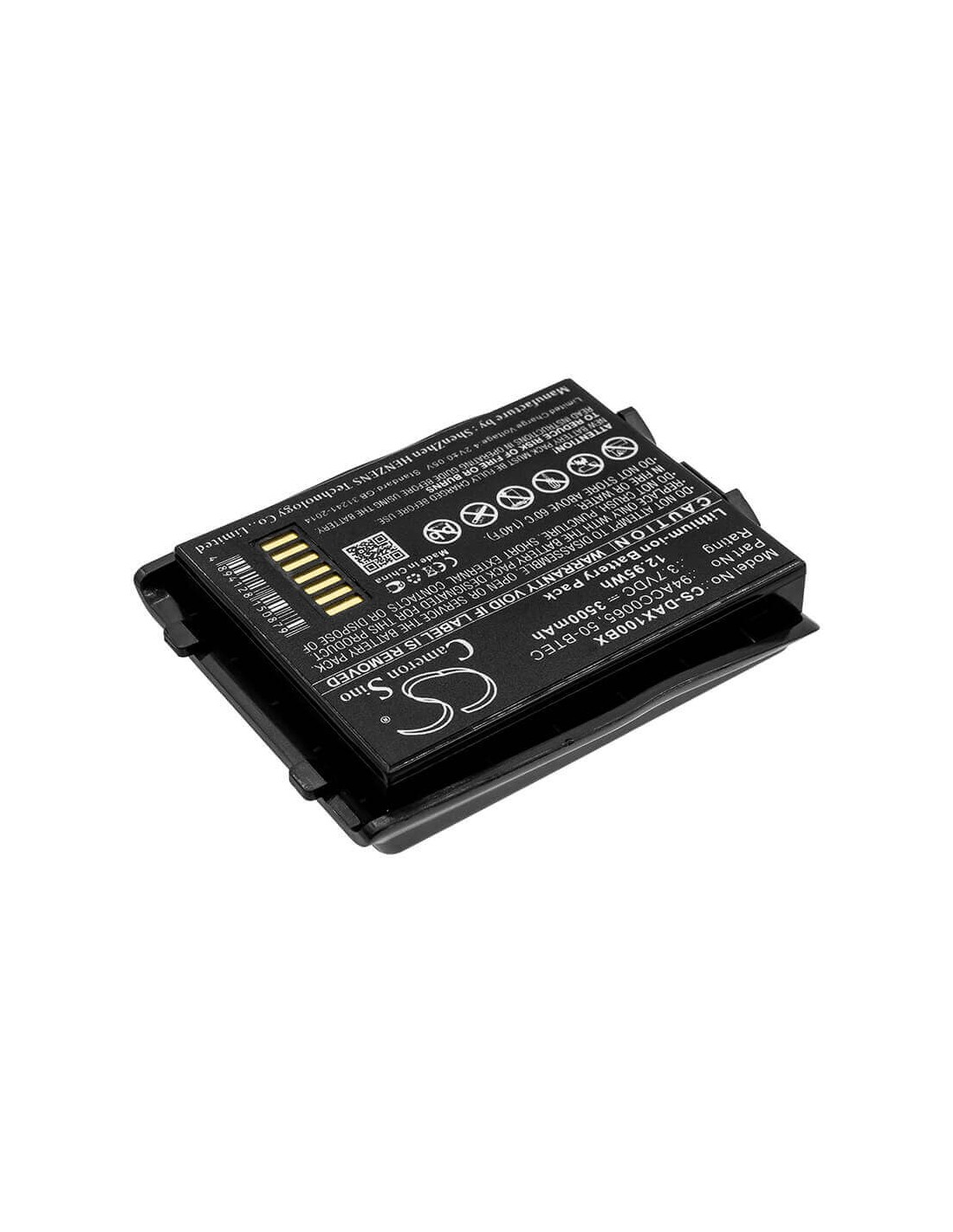 Battery for Datalogic, Lynx 3.7V, 3500mAh - 12.95Wh