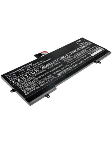 Battery for Fujitsu, Lifebook U77 14.4V, 3100mAh - 44.64Wh
