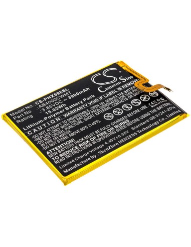 Battery for Philips, Cts598, X598, Xenium S598 3.85V, 3900mAh - 15.02Wh