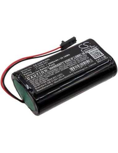 Battery for Comsonics, 101610-df, Qam Sniffer 7.4V, 3400mAh - 25.16Wh