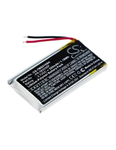 Battery for Tomtom, Spark 510 3.7V, 320mAh - 1.18Wh