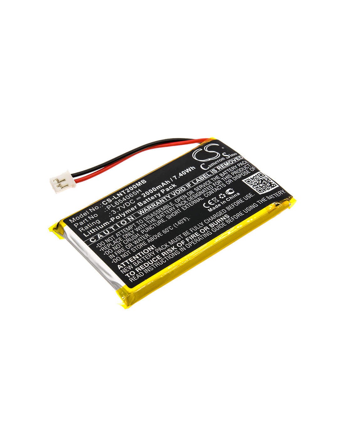Battery for Luvion, Prestige Touch 2 3.7V, 2000mAh - 7.40Wh