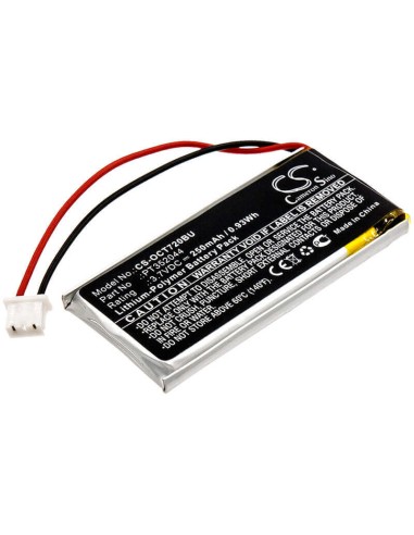 Battery for Oracle, Tablet 720, Tablet 721 3.7V, 250mAh - 0.93Wh