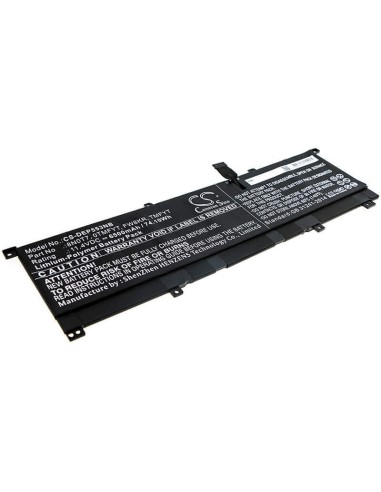 Battery for Dell, Precision 5530 2-in-1, Xps 15 2-in-1, Xps 15 9575 11.4V, 6500mAh - 74.10Wh
