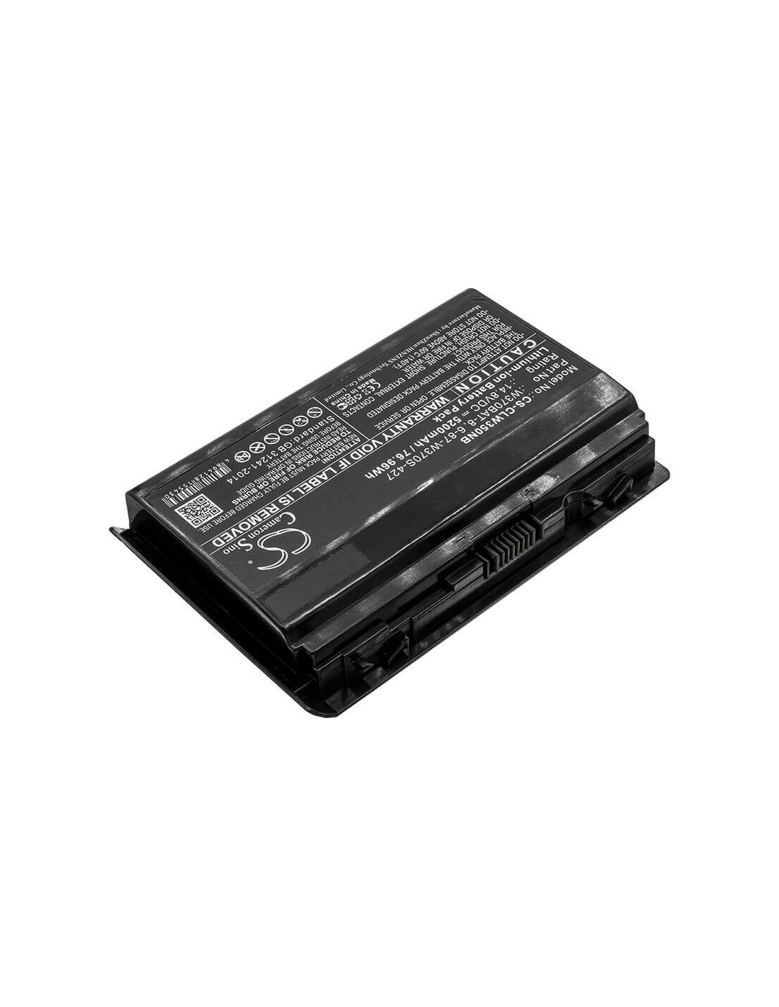 Battery for Clevo, G508ii, K590s, K590s-i7 14.8V, 5200mAh - 76.96Wh