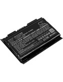 Battery for Clevo, Nexoc G505, P170hmx, Hasee 14.8V, 5200mAh - 76.96Wh