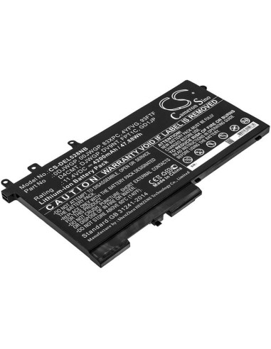 Battery for Dell, Latitude 12 5290, Latitude 5280, Latitude 5288 11.4V, 4200mAh - 47.88Wh