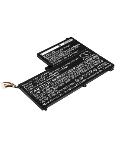 Battery for Clevo, S413, W740su, Sager 11.1V, 4600mAh - 51.06Wh